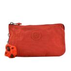 キプリング Kipling ポーチ K13265 16P CREATIVITY L クリエイティビティエル 化粧ポーチ ペンポーチ 小物入れ ACTIVE RED レッドオレンジ系