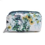 レスポートサック LeSportsac ポーチ 6511 E611 RECTANGULAR COSMETIC レキュタンギュラーコスメティック FLORESCENT FLORAL BLANC グリーン系マルチ