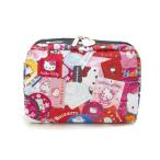 レスポートサック LeSportsac ポーチ 化粧ポーチ マルチポーチ 7121 G631 EXTRA LARGE RECTANGULAR COSMETIC HELLO KITTY COLLECTOR ハローキティ ピンク系