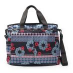 レスポートサック マザーズバッグ 2way LeSportsac 7532 D448 RYAN BABY BAG 斜めがけ ショルダーバッグ マザーバッグ FOLK FLORA ブルー系フラワー柄