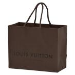 ルイ・ヴィトン LOUIS VUITTON ショップ袋 ショッパー 1枚 Aセット ダークブラウン こげ茶 サブバッグ ラッピング ブランド リメイク ギフトバッグ 紙袋