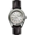 ヴィヴィアンウエストウッド Vivienne Westwood メンズ 腕時計 VV007SL SAVILLE サヴィル シルバー文字盤 レザーベルト シルバー＋ブラック