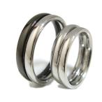 Yahoo! Yahoo!ショッピング(ヤフー ショッピング)ペアリング ステンレス ブラック スチールシルバー バリエーション ステンレスアクセサリー 刻印 無?ソ ju8