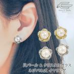 磨き貝パールクリスタルガラスネジバ...