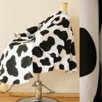 カットクロス　「cow」　Mサイズ　撥水加工　美容室　サロン　刈布