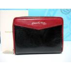 送料無料 キングズ バイ サマンサタバサ ロゴ入 ヤギ 山羊革 バイカラー 小銭入 キーホルダー付 コインケース 黒 赤 新品 証明書付 包装無料 サマンサキングズ