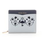 送料無料 サマンサタバサ 限定 スティッチ エンジェル 型押 牛革 二つ折り財布 折財布  新品 証明書 包装無料 ディズニー リロ＆スティッチ ユニセックス