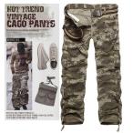 カーゴパンツ メンズ 迷彩 ミリタリー　スキニーパンツ メンズ カラーパンツ　チノパン カーゴ ミリタリーカーゴパンツ　スウェットパンツ