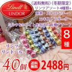 《送料無料》 《冬期限定》 Lindt リンツ リンドール トリュフチョコ アソート6種類（48個） 定番4種＋ストロベリー・抹茶