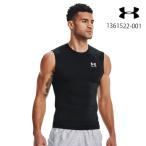 [ почтовая доставка бесплатная доставка ] Under Armor UNDER ARMOUR UA нагрев механизм armor - компрессионный рукав отсутствует рубашка мужской безрукавка 1361522-001 Black[ посылать за U]