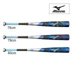 【即納】ポイント10倍 ミズノ MIZUNO 少年軟式用バット ビヨンドマックスギガキング FRP製 ジュニア (20aw) ミドルバランス ブルー 76cm- 80cm 1CJBY150