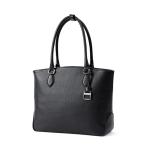 ショッピングサムソナイト トートバック サムソナイト 公式 Samsonite [ ホクストン・ラウンドトート ] HOXTON　牛革 イタリアンレザー 日本製　サムソナイトブラックレーベル