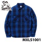 桃太郎ジーンズMXLS1001オリジナルインディゴツイルチェックシャツ