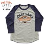 ステュディオダルチザン8162Aプリントラグラン7分袖Tシャツ