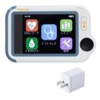 ショッピングパルスオキシメーター チェックミーライトアドバンス 音声案内付き携帯型心電計 心電図測定 医療機器認証取得 家庭用 家庭で使える メーカー直販 充電アダプタセット