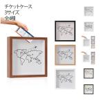  билет кейс из дерева место хранения box билет box коробочка для коллекционирования сувенир хранение настольный открытка кейс compact . стильный темно синий sa