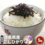 ショッピング無洗米 【送料無料】【無洗米】令和7年産 徳島県産コシヒカリ 5kg　阿波踊り米の無洗米<br>※北海道、沖縄及び離島は別途発送料金８００円が発生します