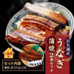 ショッピングうなぎ 【無添加タレの浜名湖うなぎ】【送料無料】国産うなぎの最高峰 浜名湖うなぎ≪長蒲焼120ｇ×2本≫ 残暑見舞い　敬老の日※自宅用のためのし対応不可  父の日