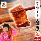 【値下げしました】【無添加タレの浜名湖うなぎ】浜名湖うなぎ 大蒲焼(160g→180gに増量中)×3本ギフト【送料無料】 浜名湖産 ウナギ 鰻 蒲焼 誕生日 お中元