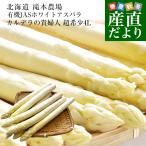  Hokkaido .. прямая поставка от производителя Akai река ..книга@ сельское хозяйство место. иметь машина JAS белый aspala[karutela. . женщина ] супер очень толстый 4L размер примерно 500g ввод бесплатная доставка спаржа * прохладный рейс отправка 