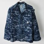 US. NAVY Digital Camo Type-1 NWUジャケット《実物・USED》 米軍 海軍 ネイビー 迷彩ブルー 青 ワッペン BDU 作業着 丈夫 厚手 メンズ エスアンドグラフ