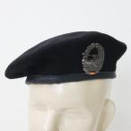 ドイツ連邦軍. 陸軍戦車兵用ベレー帽 BW Germany パンツァー タンク ベレー ブラック ミリタリー 軍用 ウール 100% 大きい 58 60 62 エスアンドグラフ