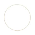 【花器　ベース　ワイヤー素材】　ワイヤーリング１６　ホワイト  ka515542-00w  バスケット【東京堂】