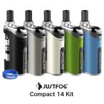 電子タバコ VAPE ベイプ スターターキット 本体 初心者 おすすめ Justfog Compact 14 Kit ジャストフォグ コンパクト 14 スターターキット 選べる5色