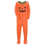 Carter's(カーターズ) パンプキンゴースト足付きカバーオール(Orange)/Sleeper 18M/24M/ハロウィンHalloweenハロウィーン着ぐるみ変身衣装 ジャンプスーツ