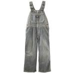 OshKosh B'gosh(オシュコシュ ビゴッシュ) ヒッコリー柄オーバーオール 9M/12M/18M/24M