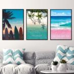 ポスター A3 海 夏 ビーチ 西海岸 インテリア 海外 デザイン アート プリント おしゃれ 【カリフォルニアスタイルコレクション】※フレームなし