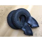 各2本 UL 3.00-4 4PR タイヤ チューブ セット ブリヂストン 荷車 台車 交換用 300x4 3.00x4 U-lug 300-4 ブリジストン 外径256mm