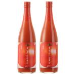無添加トマトジュース まるごととまと 720ml×2本 白箱入り(ご自宅用包装なし)T-1_白 日南トマト加工