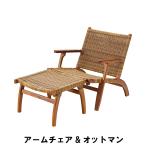 値下げ アームチェア&amp;オットマン チェア 幅70 奥行77 高さ77 座面高36cm オットマン 幅56 奥行45 高さ38cm 椅子 チェアー M5-MGKAM00920