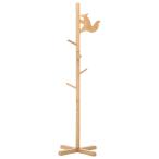  Kids paul (pole) вешалка белка ( натуральный ) Junior вешалка животное высота регулировка возможность Kids вешалка ребенок из дерева одежда место хранения M5-MGKFGB00829NA