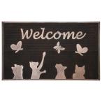  wellcome коврик D. wellcome ki чай наружный коврик перед дверью 75×45cm Raver коврик резина предотвращение скольжения грязь сбрасывание дверной коврик M5-MGKFGB90147D