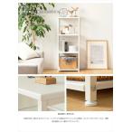 デスクサイドラック ホワイト ラック シェルフ 4段 棚 本棚 書棚 収納 シンプルモダンシリーズ　サイドラック Linz リンツ M5-MGKIT6321WH