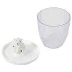 そうめん猪口・薬味皿 しろくま 器 プラスチック 軽い かわいい 薬味入れ 薬味 皿 そばちょこ 蕎麦猪口 深小鉢 食器 子供 M5-MGKPJ04453S