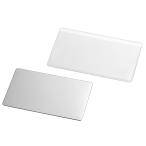  зеркало карта зеркало нержавеющая сталь сделано в Японии . три статья тонкий переносной с футляром карман зеркало карта размер compact . суп ..M5-MGKYM00627