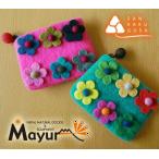 Yahoo! Yahoo!ショッピング(ヤフー ショッピング)フェルトポーチ  M502［お花］