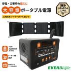 【期間限定特価 9/30 23:59まで】最新モデル メテックス EVER Bright FMメガセーフパワーステーション＆31W防水ソーラーパネルセット