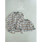 ショッピング韓国子供服 韓国子供服 lovin craft T  アイボリーグレー