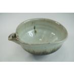 朝鮮唐津　一.五合片口平酒器　有�