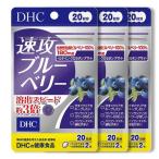 DHC【3個セット】速攻ブルーベリー 20日分