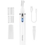 眉毛シェーバー【2023革新モデル&Type-c充電式】フェイスシェーバー 男女兼用 多機能電動 まゆげカッター 顔剃り ムダ毛処理 刃水洗い可 両