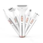 レディースシェーバー vioシェーバー 電気シェーバー 女性 2024新型 鼻毛カッター 眉毛シェーバー 多機能 ムダ毛処理 顔 脇 腕 すね毛 ビ