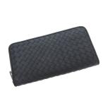 ショッピングボッテガ ボッテガヴェネタ イントレチャート・ラウンドファスナー長財布  Aランク.