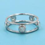 ティファニー ダブルワイヤーダイヤリング#10  Aランク.