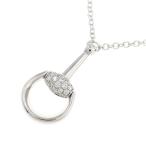 グッチ ホースビットダイヤネックレス  Aランク.