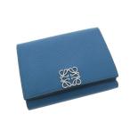 ロエベ アナグラム トライフォールド ウォレット  Aランク.